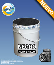 Abrillantador en Gel Alto Brillo Negro